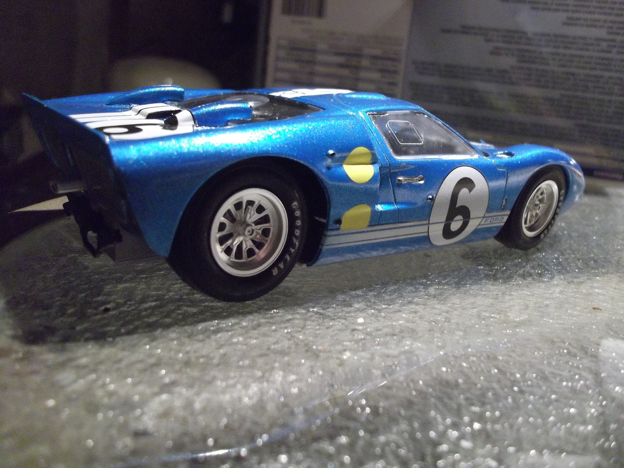 Gallery Pictures Fujimi Ford Gt Mk Ii Lemans Race Car Plastic