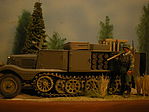 AFVClub German SdKfz 11/4 3-Ton Semi-Track Nebelkraftwagen Plastic Model Halftrack Kit 1/35 #35s36
