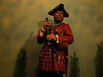 Verlinden 200mm Pirate Captain Resin Model Figure Kit 1/10 Scale #1366