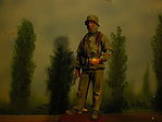 Verlinden 120mm German Infantry Soldier Battle of the Bulge Resin Model Military Figure Kit #2445