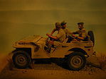 Mini-Art British Bantam 40BRC Staff Car w/3 Crew Plastic Model Military Staff Car 1/35 Scale #35050