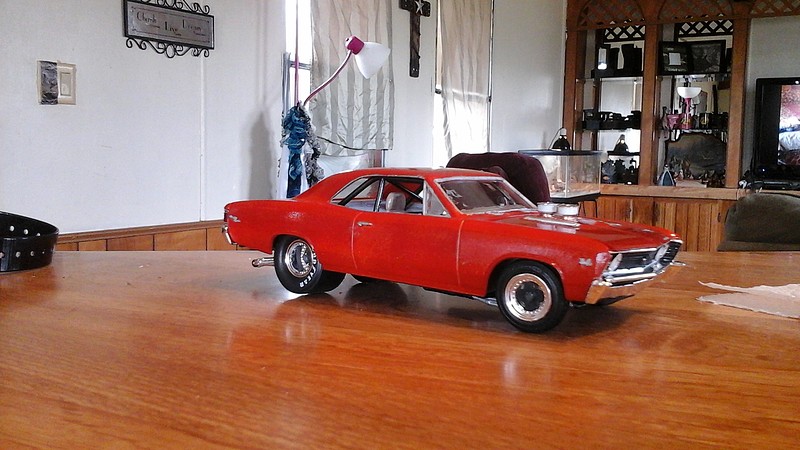 Chevy Chevelle Pro Street Car Scale Plastic Model Car Kit Pictures By