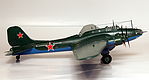 Zvezda Soviet TB7 Heavy Bomber Plastic Model Airplane Kit 1/72 Scale #7291