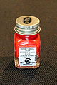 Testors Red 1/4 oz Carded Hobby and Model Enamel Paint #1103c2