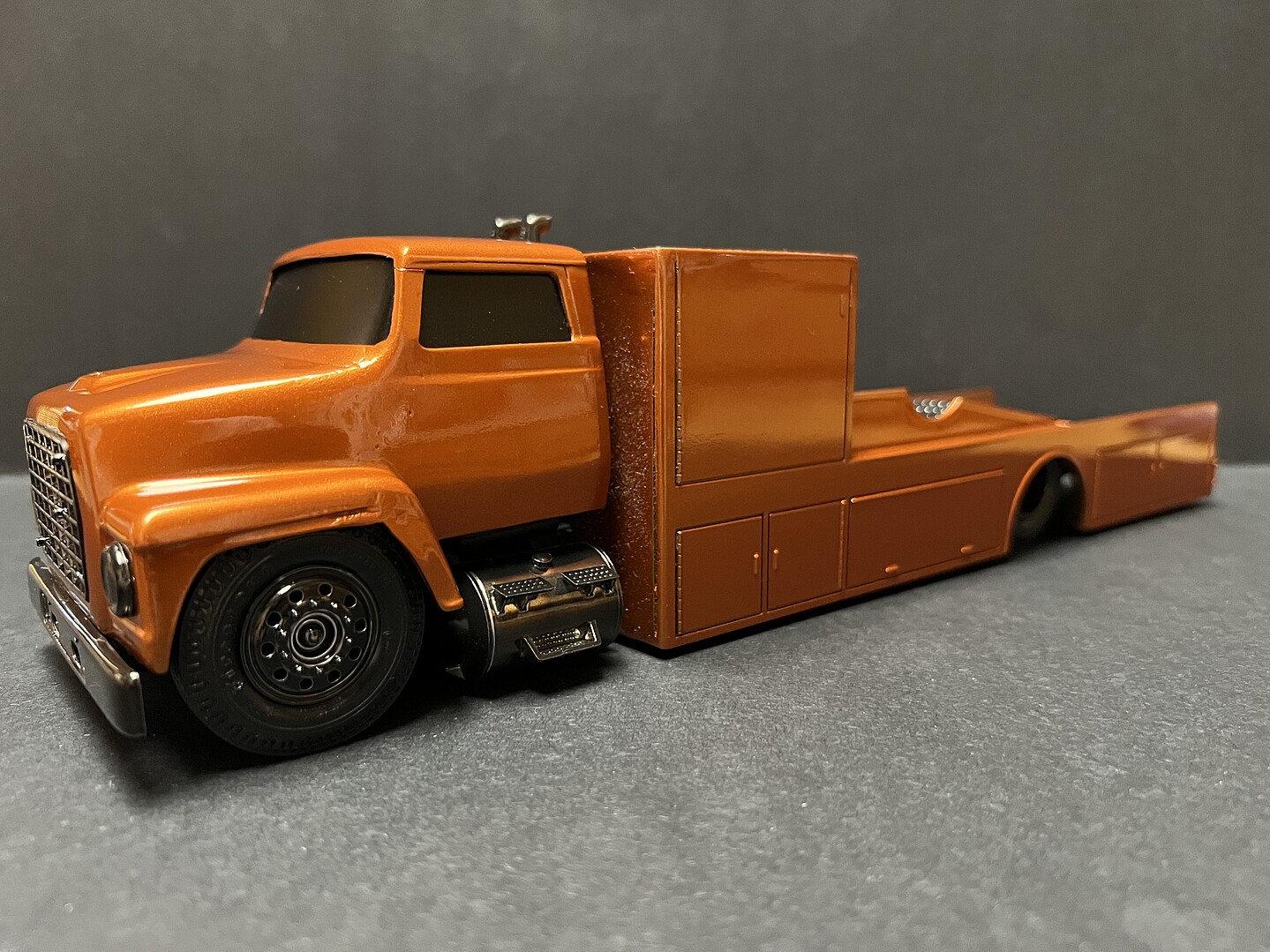 Gallery Pictures Amt Ford Ln Race Car Hauler Plastic Model Truck