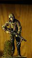 DML German MG42 Gunner Normandy 1944 Plastic Model Military Figure 1/16 Scale #1611