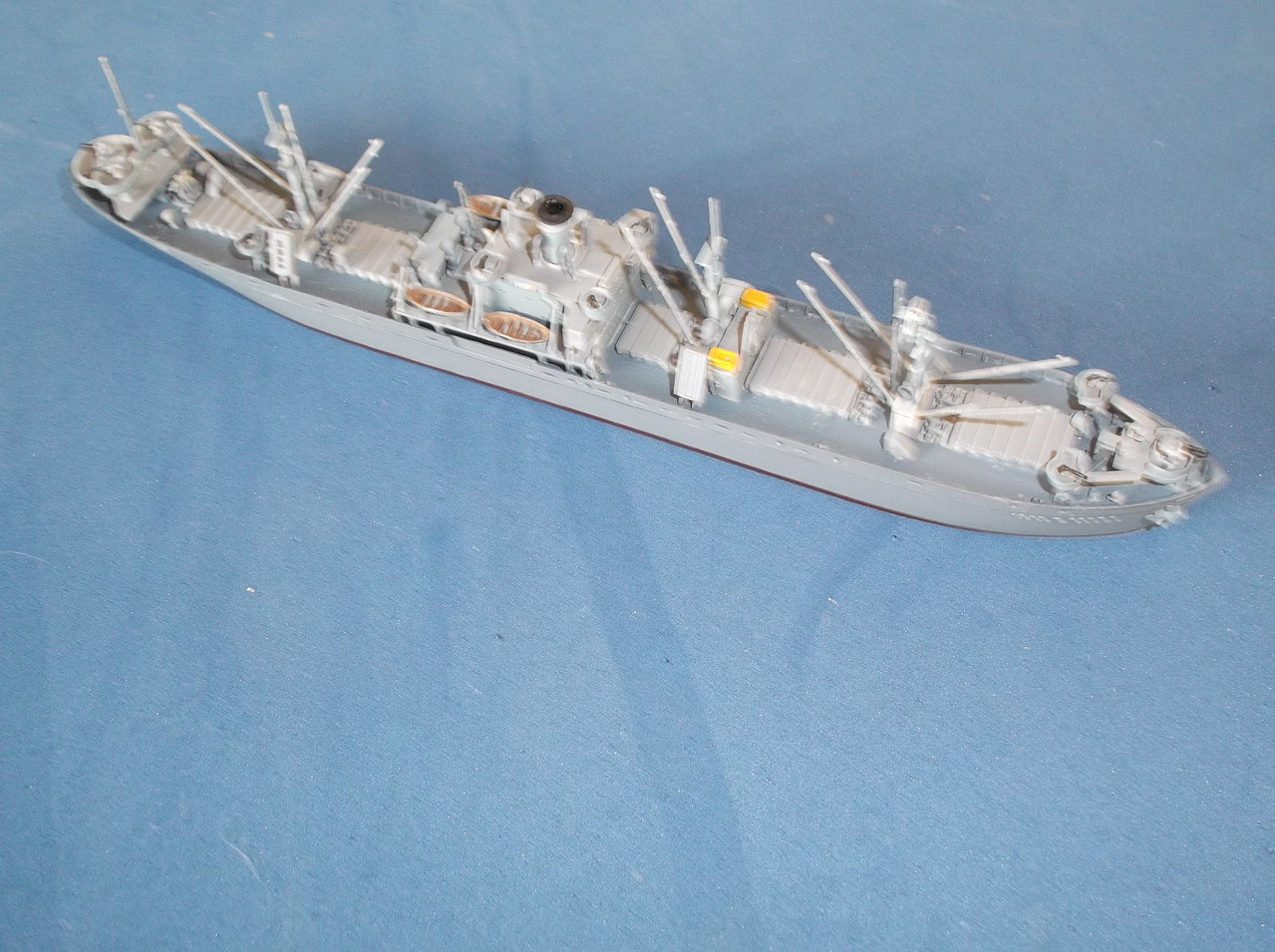 SS John W Brown Liberty Ship Plastic Model Military Ship 1 700