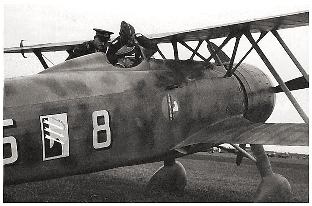 Fiat CR42 Luftwaffe -- Plastic Model Airplane Kit -- 1/48 Scale ...
