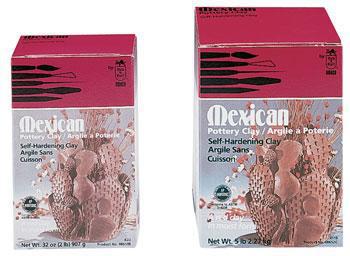 American-Art-Clay X119 Mexican Pottery Clay 5 lb Clay Art Kit #48652c