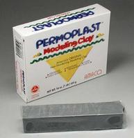 American-Art-Clay X33 Gray Permoplast Clay 1lb Clay Art Kit #90055f