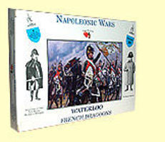 A-Call-To-Arms Napoleonic Wars- French Dragoons (8) Plastic Model Military Figure 1/32 Scale #20