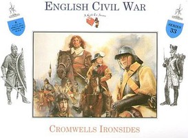 A-Call-To-Arms Cromwell's Ironside Infantry (4 Mtd) Plastic Model Military Figure Kit 1/32 Scale #33