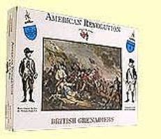A-Call-To-Arms American Revolution- British Grenadiers (16) Plastic Model Military Figure 1/32 Scale #8