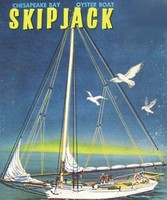 Atlantis Skipjack Oyster Boat Carrie Price Plastic Model Sailing Ship Kit 1/60 Scale #1160