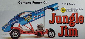 Atlantis 1971 Jungle Jim Camaro Funny Car Plastic Model Car Kit 1/25 Scale #1440