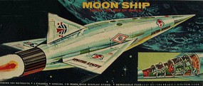 Atlantis Moon Ship Spacecraft Science Fiction Plastic Model Kit 1/96 Scale #1825