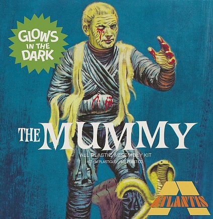 Atlantis The Mummy (Glow in the Dark) Plastic Model Fantasy Figure Kit 1/8 Scale #452