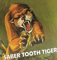 Atlantis 1/13 Prehistoric Scenes- Saber Tooth Tiger (Snap)