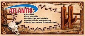 Atlantis Rifle Rack Wall Mnts Bagged w/Header 1-1