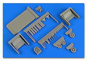 Aerobonus US 2-Ton Wood Deck Trailer (Caster Steer)