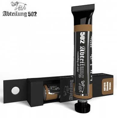 Abteilung Weathering Oil Paint Shadow Brown 20 ml Tube Hobby and Model Oil Paint #15