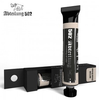 Abteilung Weathering Oil Paint Cream Brown 20ml Tube Hobby and Model Paint #240