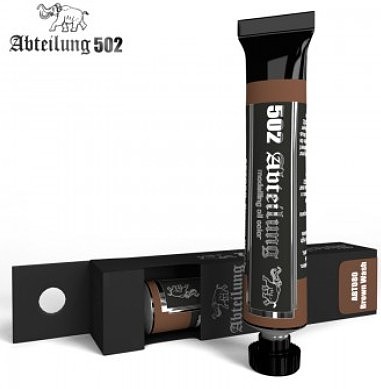 Abteilung Weathering Oil Paint Brown Wash 20ml Tube Hobby and Model Paint #80