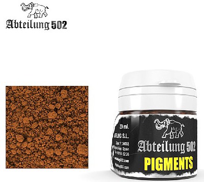 Abteilung Weathering Pigment Light Rust 20ml Bottle Hobby and Model Paint #p24