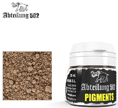 Abteilung Weathering Pigment Brick Dust 20ml Bottle Hobby and Model Paint #p29