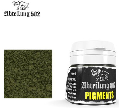 Abteilung Weathering Pigment Faded Moss Green 20ml Bottle Hobby and Model Paint Supply #p48