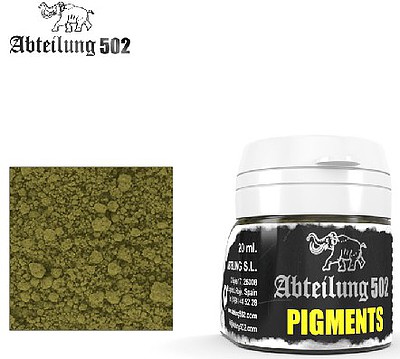 Abteilung Weathering Pigment Light Moss Green 20ml Bottle Hobby and Model Paint Supply #p51