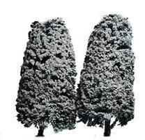 Accu-Dimensionals Snow-Covered Conifer Trees 5'' (blue w/snow) Model Railroad Scenery #5020