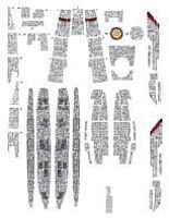Battlestar Galactica BS75 Deluxe Aztec Decals