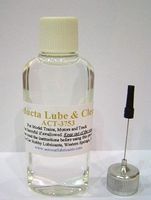 Aero-Car Electrical Contact Lube & Cleaner 1oz. Bottle Model Train Track Accessory #3753