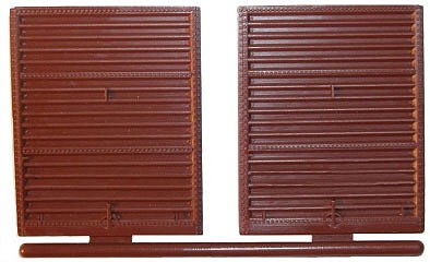 Accurail 8 Auxiliary Door (4) HO Scale Miscellaneous Train Part #121