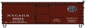 Accurail HO 36'DS Wood Boxcar NYC&HR