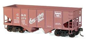 Accurail 2-Bay 55-Ton Open Hopper CB&Q HO Scale Model Train Freight Car #25123
