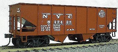 Accurail USRA 55-Ton Coal Hopper Assortment 12-Pack New York Central