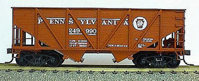 Accurail 55-Ton Wood Side Twin Hopper Pennsylvania Railroad HO Scale Model Train Freight Car #2702