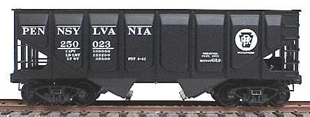 Accurail 55-Ton Panel-Side 2-Bay Hopper - Kit - Pennsy HO Scale Model Train Freight Car #2810