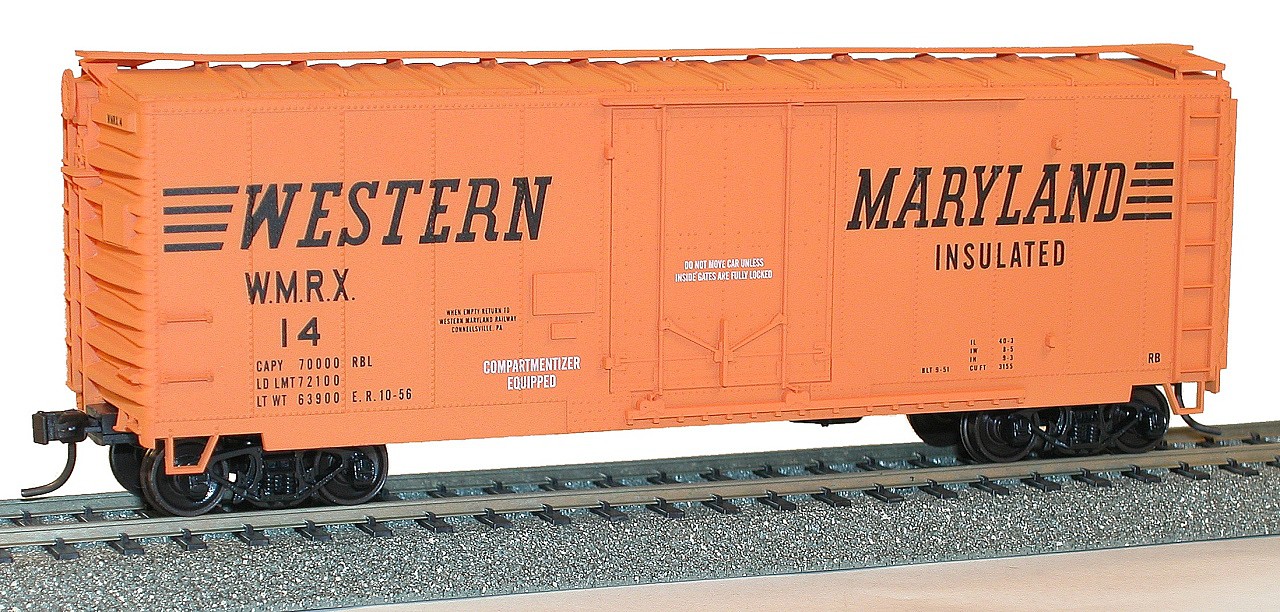 Accurail 40' Steel Boxcar WMRX HO Scale Model Train Freight Car 31231