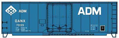 Accurail AAR 40 Insulated Plug-Door Boxcar Kit ADM #7009 HO Scale Model Train Freight Car #3139