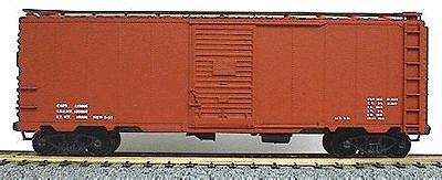 Accurail 40 Single-Door Steel Boxcar Kit (Plastic) - Data Only HO Scale Model Train Freight Car #3599