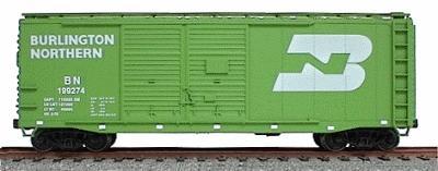 Accurail 40 AAR Double-Door Boxcar Kit Burlington Northern HO Scale Model Train Freight Car #3613