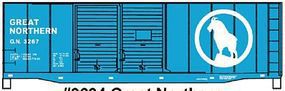 Accurail 40' Double-Door Boxcar Kit Great Northern #3267 HO Scale Model Train Freight Car #3634