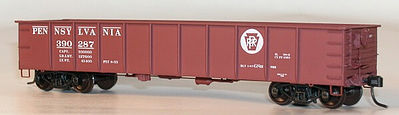 Accurail 41 Steel Gondola - 3-Number Set - Pennsylvania HO Scale Model Train Freight Car #37074