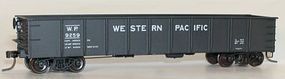 Accurail 41' Steel Gondola Kit (Plastic) Western Pacific (black) HO Scale Model Train Freight Car #3739