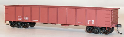 Accurail 41 Steel Gondola - Kit (Plastic) - Data Only HO Scale Model Train Freight Car #3799