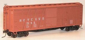Accurail 8-Panel Wood Boxcar Rutland HO Scale Model Train Freight Car #41059