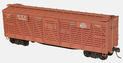 Accurail 40 Wood Stock Car NYC HO Scale Model Train Freight Car #47131